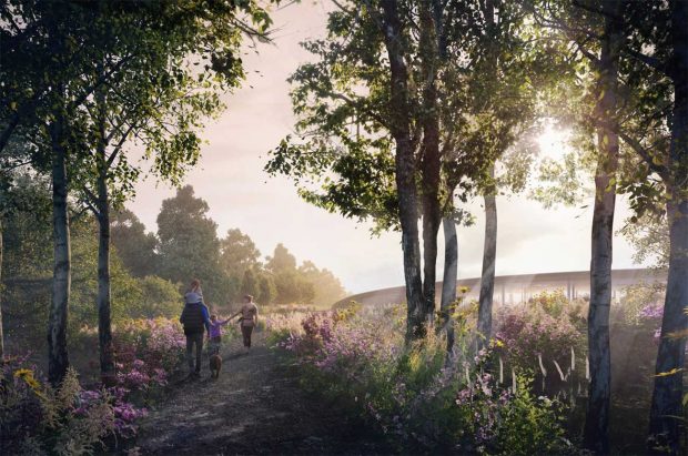 New UK winery project designed by Foster & Partners for Kent.