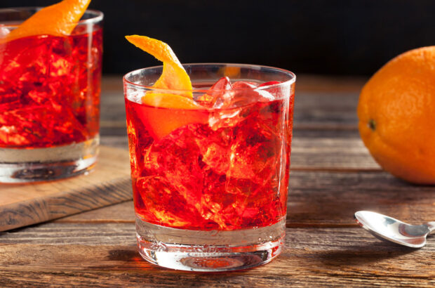 Negroni cocktail