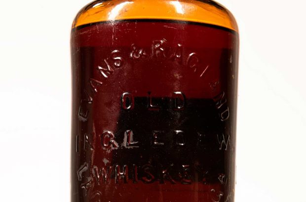 The world's oldest whiskey? This bottle was sold by Skinner Auctioneers in 2021 for $137,500.