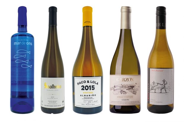 DWWA 2021 top-scoring Albariño wines: Aguiuncho, Soalheiro, Paco & Lola, Garzon and Left Field