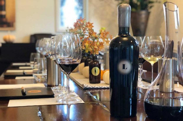 Lewis Cellars 'Cuvee L' wine tasting