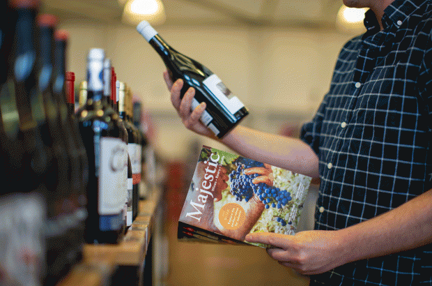 Shopping for Wine at Majestic