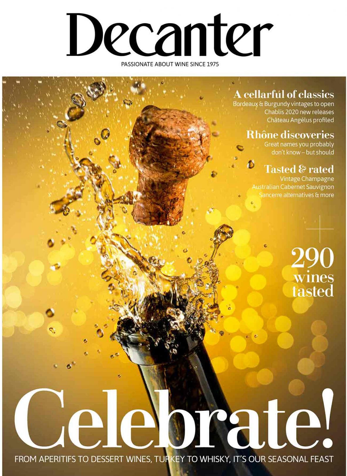 Decanter magazine latest issue January 2022 Decanter
