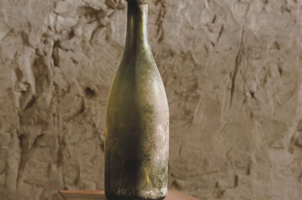 Bottle of 1874 Perrier-Jouët Champagne sold by Christie's.