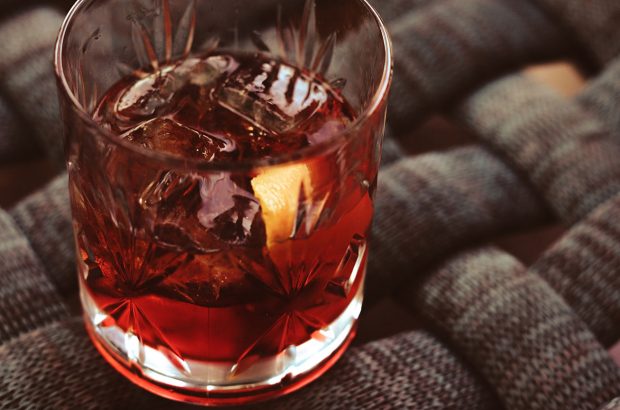 A Negroni, one of the best aperitifs.