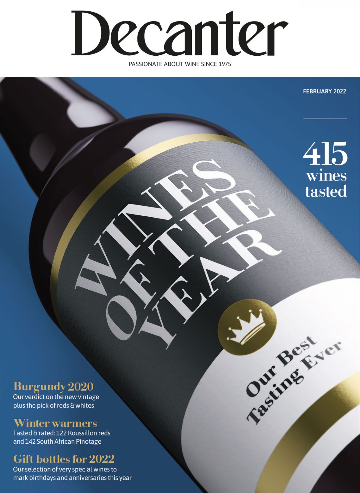 Decanter magazine latest issue February 2022 Decanter