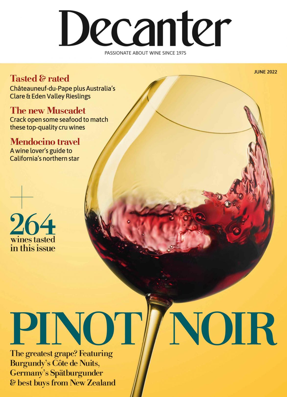 Decanter magazine latest issue June 2022 Decanter