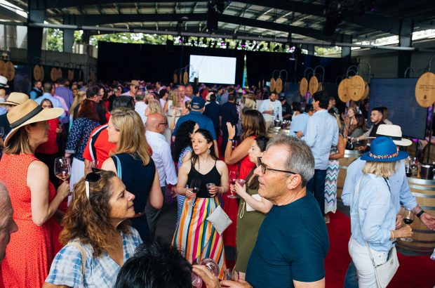 Napa Valley barrel auction tasting 2022