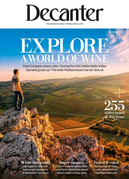 Decanter magazine September 2022