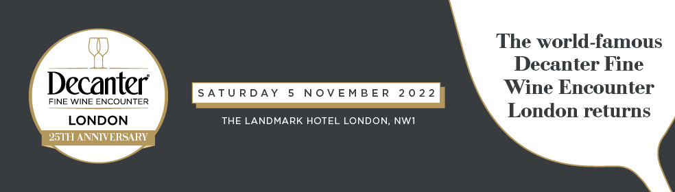 Decanter Fine Wine Encounter London 2022