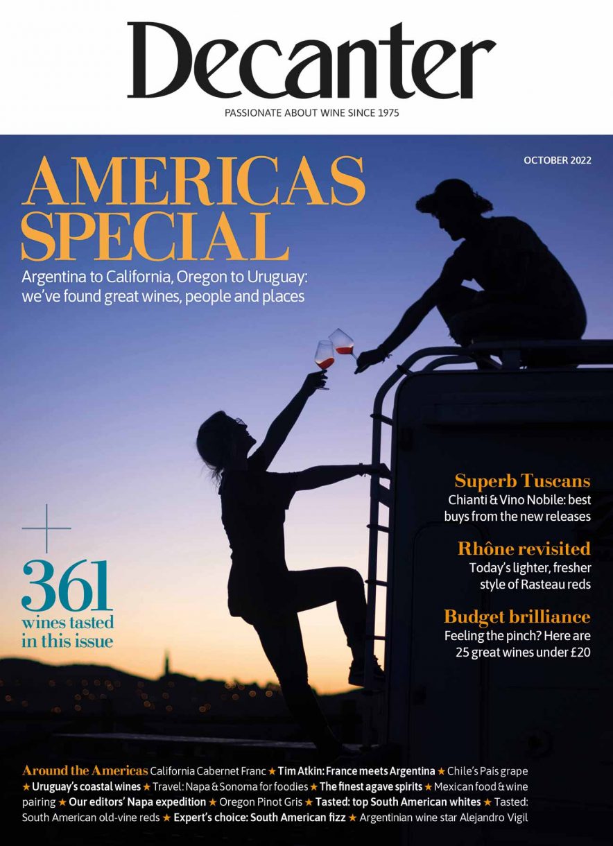 Decanter magazine latest issue October 2022 Decanter