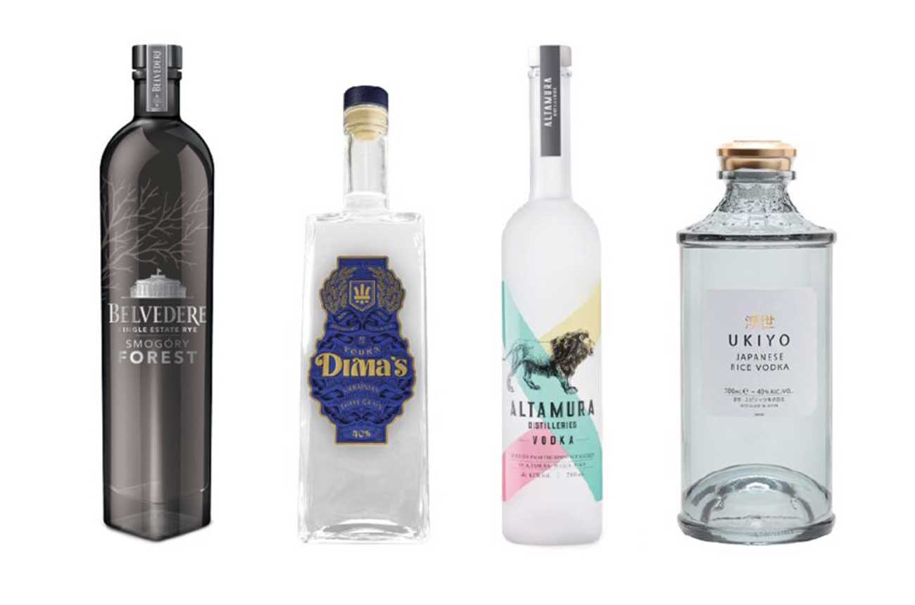 Vodkas for a Martini