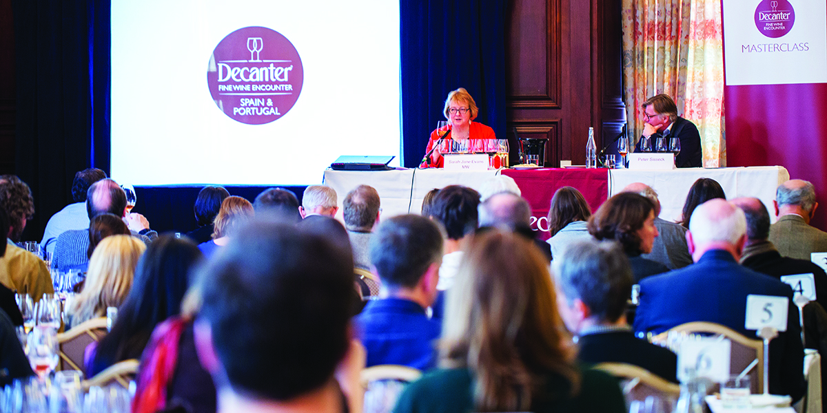 Decanter at a Fine Wine Encounter