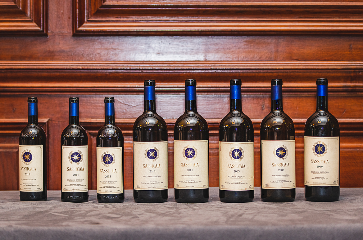 Sassicaia masterclass at Decanter's London Fine Wine Encounter 2022