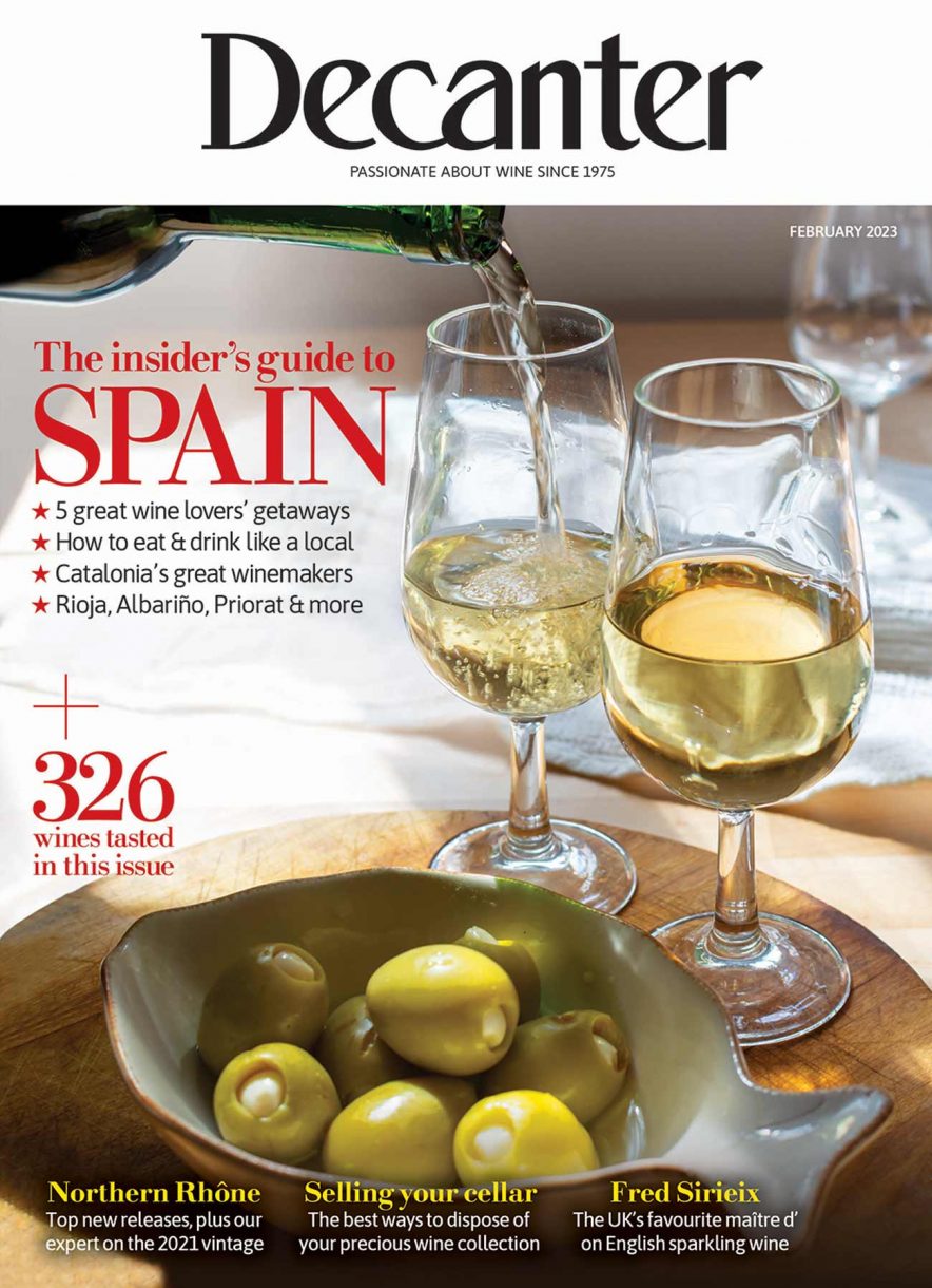 Decanter magazine latest issue February 2023 Decanter