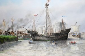 Newport Ship, wine trade