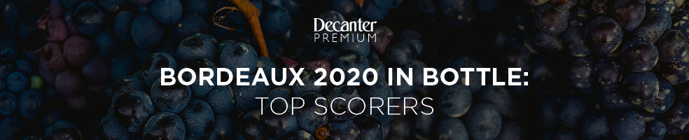 bordeaux 2020 top scoring wines