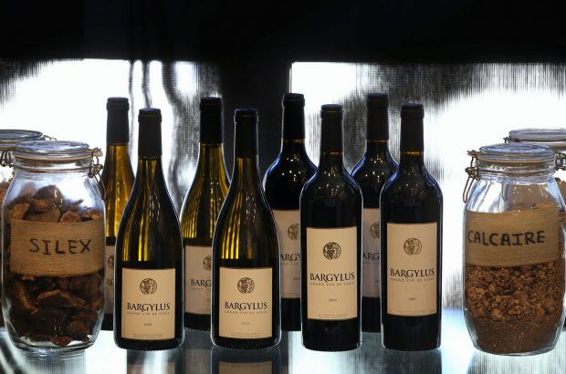 Bargylus wine bottles