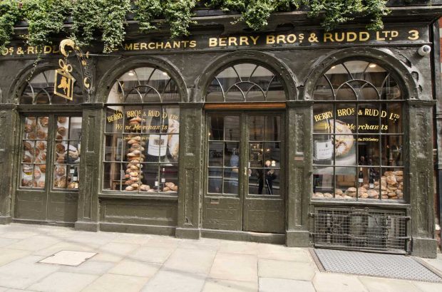 Berry Bros & Rudd store front
