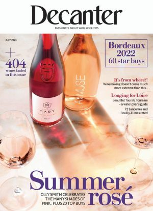 Decanter magazine July 2023