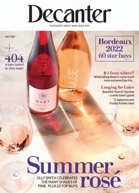 Decanter magazine July 2023