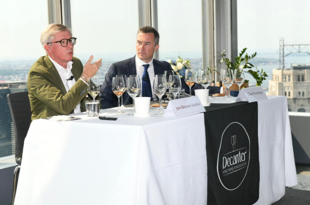 Chef de Cave Jean-Baptiste Lécaillon and Decanter US Editor Clive Pursehouse at Decanter Fine Wine Encounter NYC