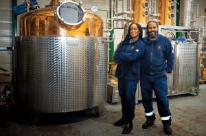 Matugga Rum founders Jacine and Paul Rutasikwa