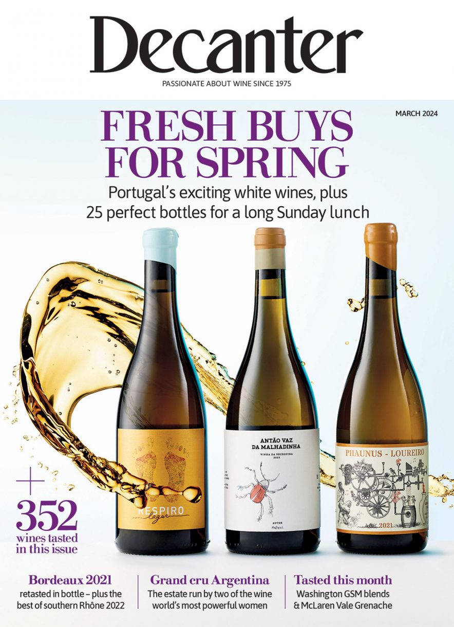 Decanter magazine latest issue March 2024 Decanter