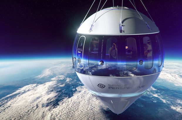Alchemist space dining plan with SpaceVIP and Space Perspective.