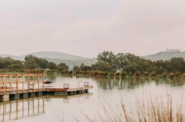 L'AND Vineyards swimming lake