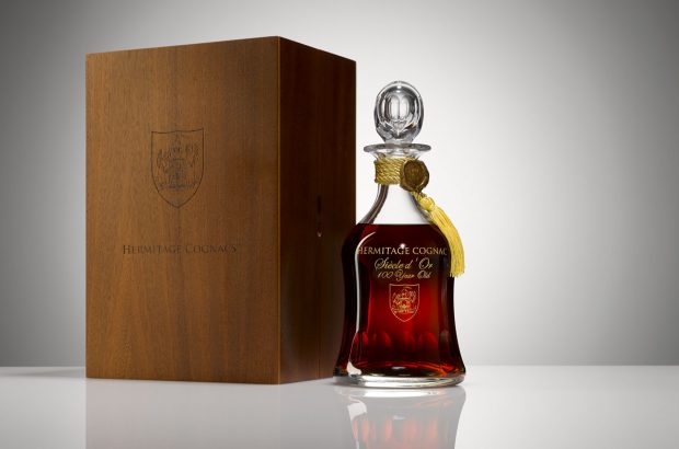 Bottle of Hermitage Cognac Siècle d’Or 100 Year Old Cognac