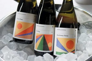 three bottles of wine