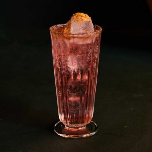 Peaches cocktail 
