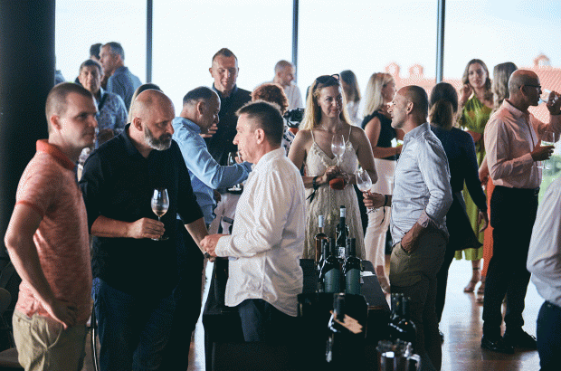 Winemakers tasting wines