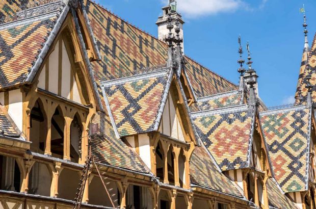 Rooftop of the Hospices de Beaune