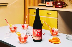 Black Lines Dirty Shirley Cocktail 