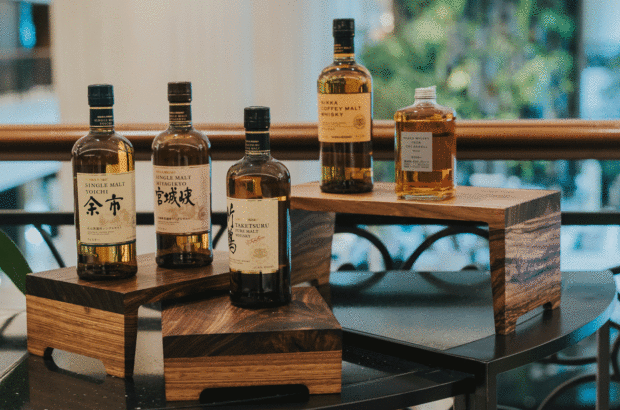 Bottles from Nikka Whisky Masterclass – Decanter Singapore Fine Wine Encounter.