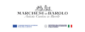 Marchesi do Barolo logo and EU funding logo