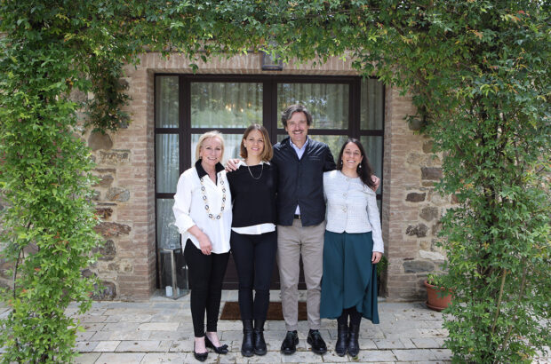 Marilisa Allegrini, Carlotta, Andrea e Caterina