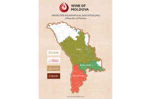 Moldova wine regions map