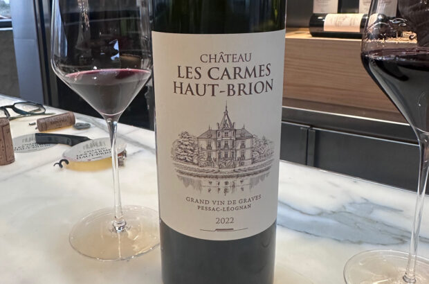 Pessac-Léognan 2022 in bottle