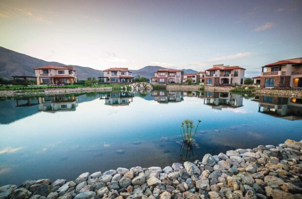 Image of the villas at El Cielo, Valle de Guadalupe resort in Baja California, Mexico.