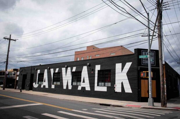 Exterior of the New York Distilling Company