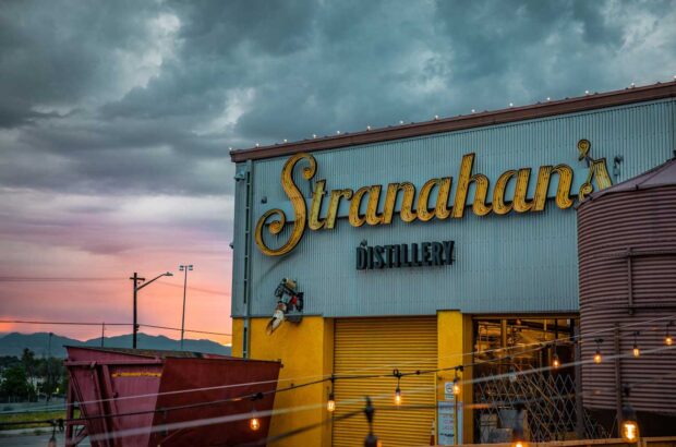 Exterior of Stranahan’s US whiskey distillery
