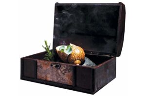 cocktail in chest