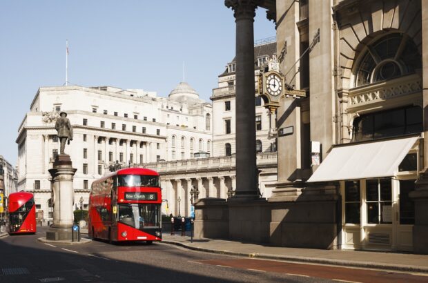 The City of London financial district.