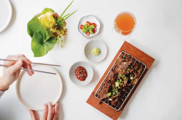 Korean classic Bulgogi at Dongnae in Bristol