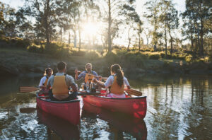 Canoes, Cool Climate Wines and Canapés Experience, Kangaroo Valley