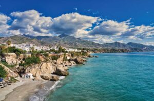 View from the Balcony of Europe in Nerja