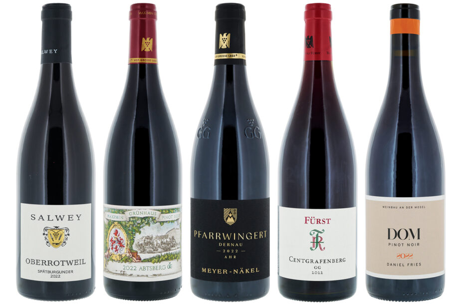 Germany Pinot Noirs Spätburgunder
